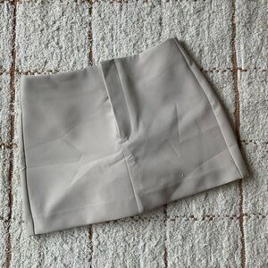 Zara tan mini skort size small